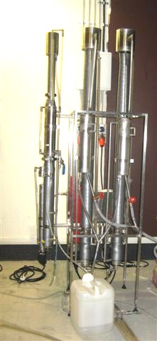 Row of continuous stills