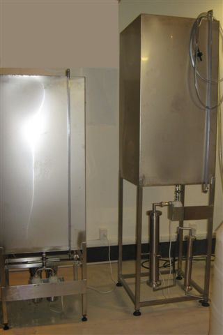 400L vodka filtration unit